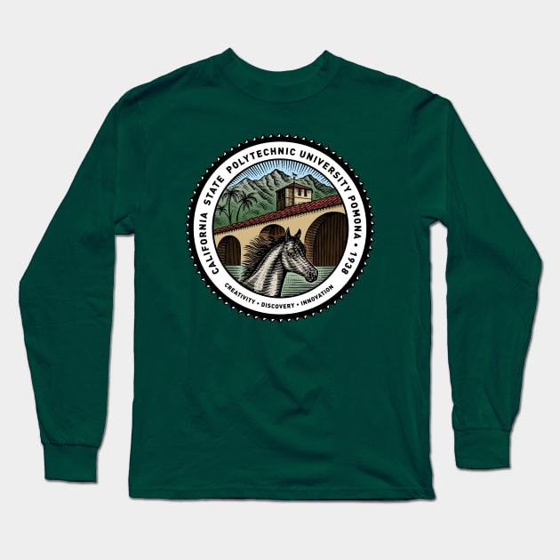 California State Pomona Long Sleeve T-Shirt by FrigoArm